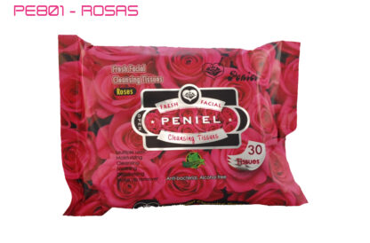 Toallas demaquillantes Rosas PE801 (30 pzas.)